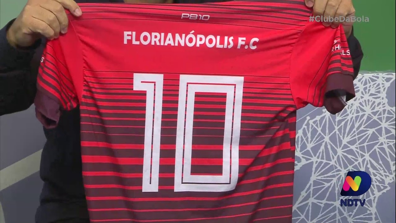 Sidnei Tobias apresenta a camisa de jogo II do Florianópolis FC - YouTube
