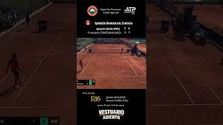 Ignacio BUSE avanza en FRANCIA. #peru #tenis #atp
