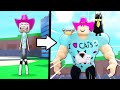 Skinny Noob becomes a THICK LEGEND in Roblox..