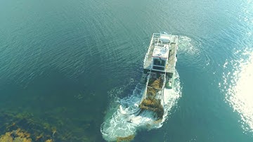Asco Harvester - Seaweed harvesting in Stykkishólmur