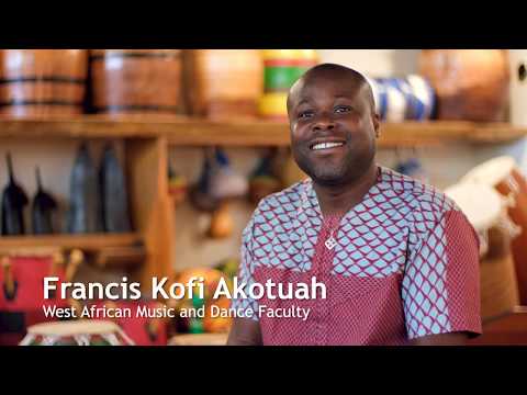 West African Drummer Francis Kofi Akotuah - I Am an Artist - East Bay Center for the Performing Arts