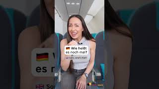 Deutsch Im Flugzeug Neue Wörter Lernen Deutsch Lernen Learn German