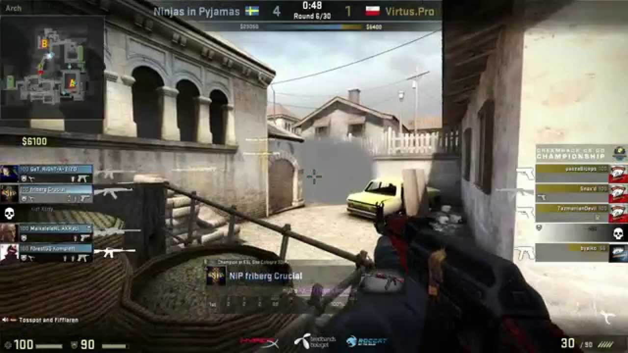 DreamHack Winter 2014: NIP vs VP G3 | Ninjas in Pyjamas vs Virtus.Pro G3 (29.11.2014)