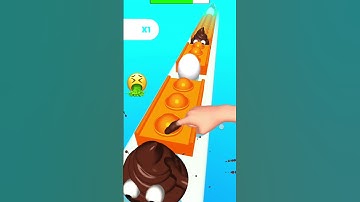 Pop it Run 💩💩💩🤏 X -- level 107 #shorts