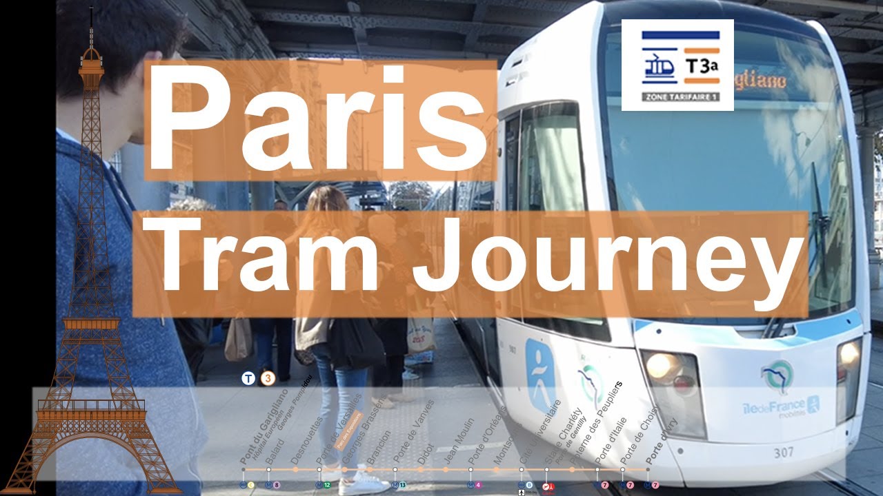 Paris Full Journey: A 3a Tram Ride Through the City [3/14]