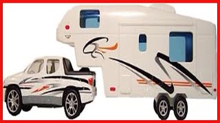 Prime Products   107 1109 27 0020 RV Toys   Pick Up and 5th Wheel Trailer