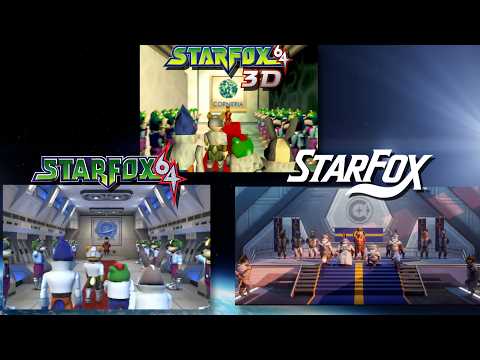 All 3 Star Fox 64 FULL GAME Comparison!