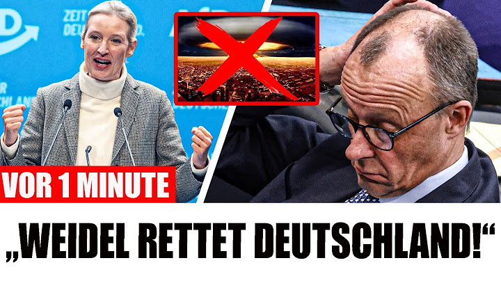 Merz KAPITULIERT – Alice Weidel rettet Deutschland vor dem Atomkrieg