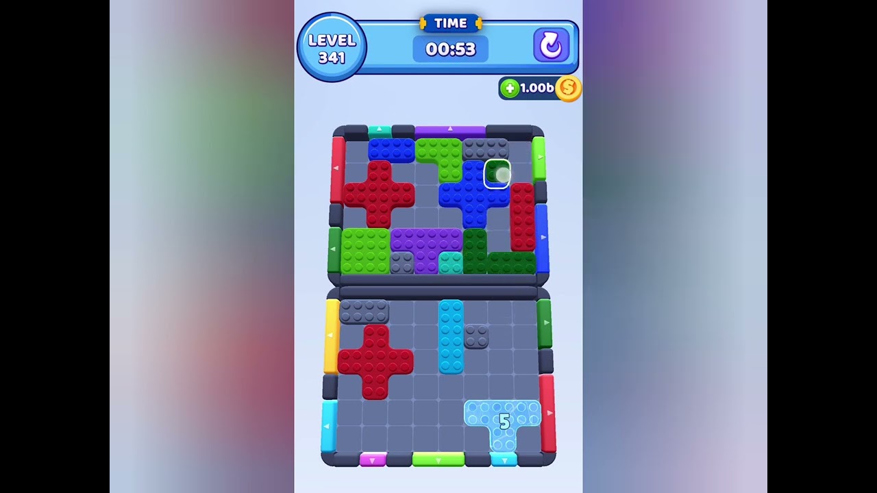 color block jam level 341 - YouTube