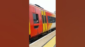 SWR Class 159 departing Crewkerne