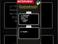 Write a python program to check the String contains a Number? #python #interview #shorts