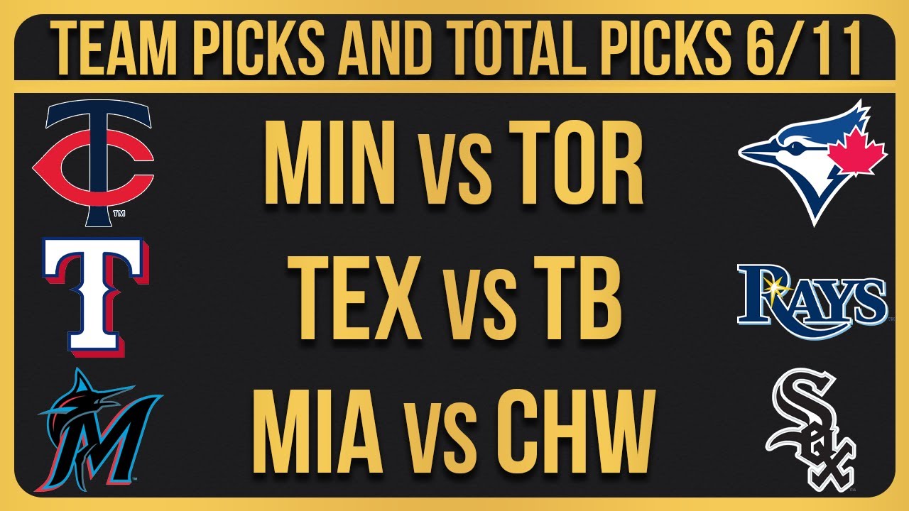 FREE MLB Picks Today 6/11/23 Baseball MLB Picks and Predictions