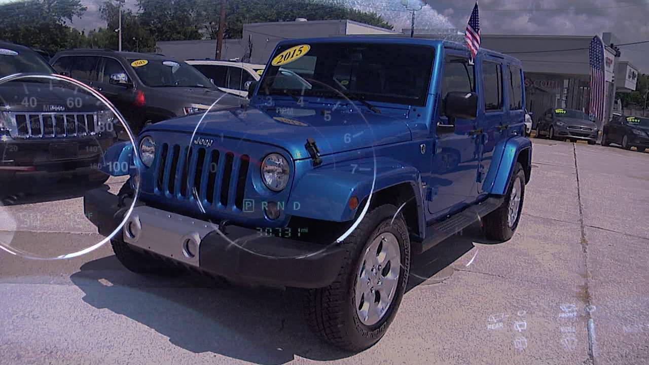 2015 Jeep Wrangler Sahara - YouTube