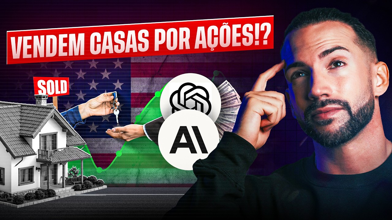 Americanos trocam CASAS por AÇÕES DE AI!!