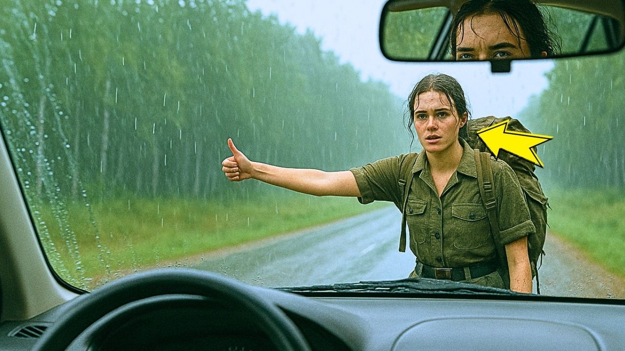 ОН ПОДОБРАЛ ЖЕНЩИНУ-СОЛДАТА ПОД ДОЖДЁМ… НО ТО, ЧТО СЛУЧИЛОСЬ ПОТОМ, ПОТРЯСЛО ВСЮ СТРАНУ