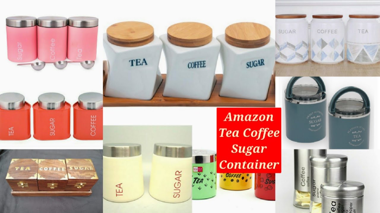 Best Selling Heat-Resistant Tea Coffee Sugar Food Container