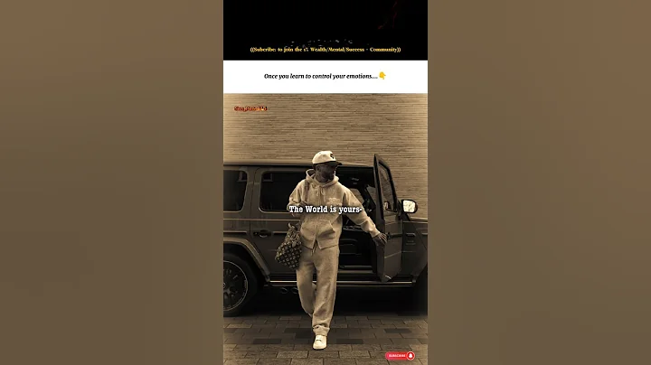 CONTROL YOUR EMOTION- #successmindset #growthmindset #selfbelief #wealth
