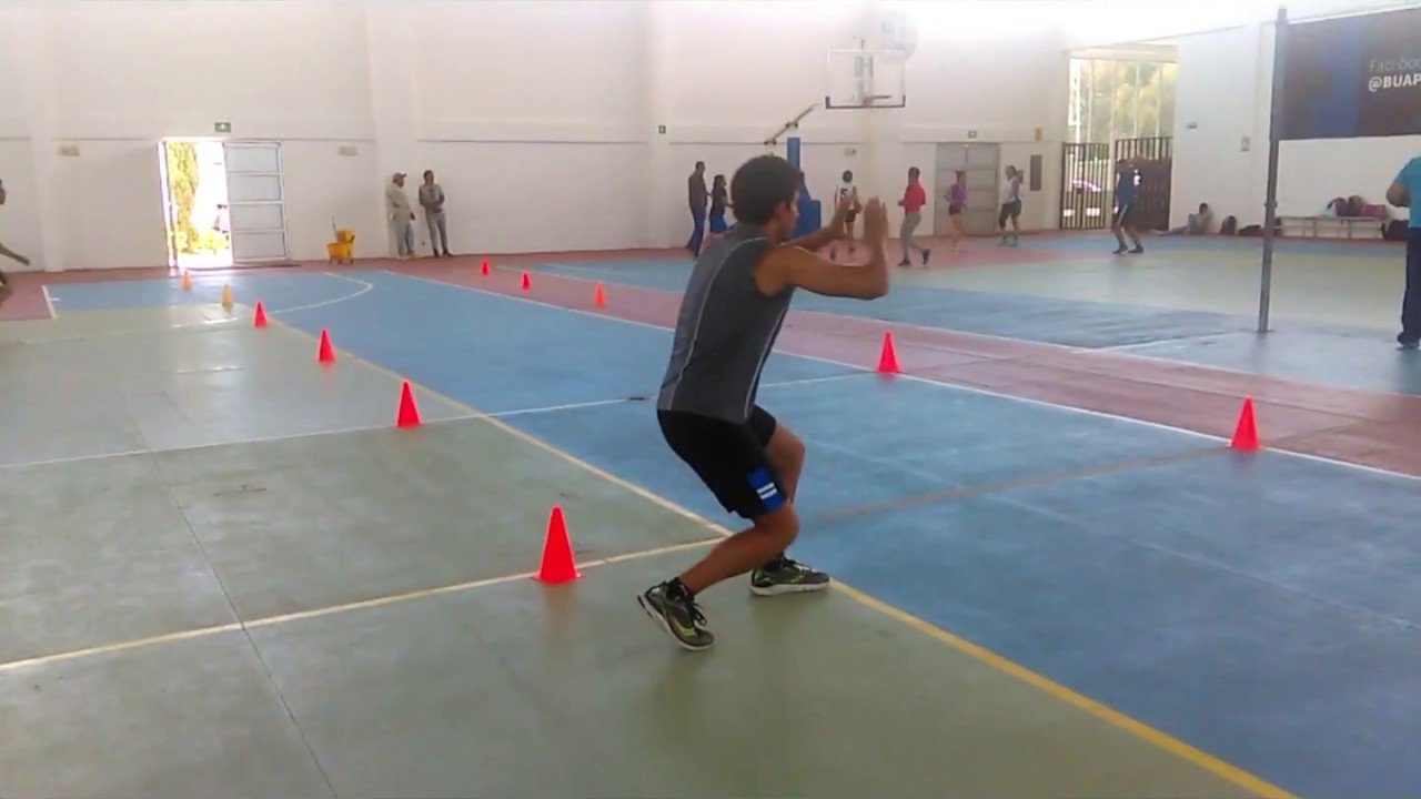 Baloncesto Parada en dos tiempos (Der-Izq)