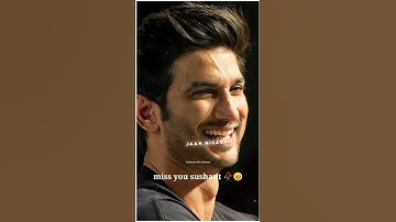 💕Miss You Sushant Singh 💕🥀🥺 New Trending Sad WhatsApp Status || Jaan Nisaar Song Status #shorts