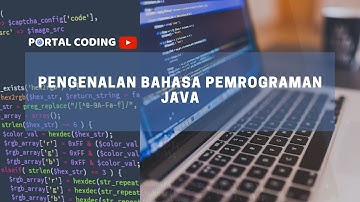 pengenalan bahasa pemrograman java