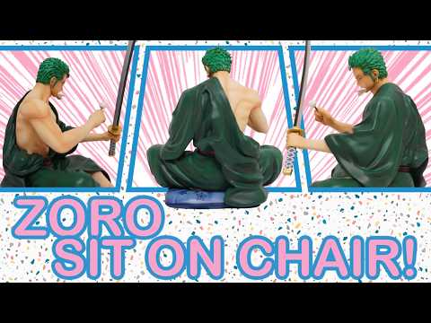 Zoro! Sit on a Chair! | Unboxing One Piece 1/8 Roronoa Zoro