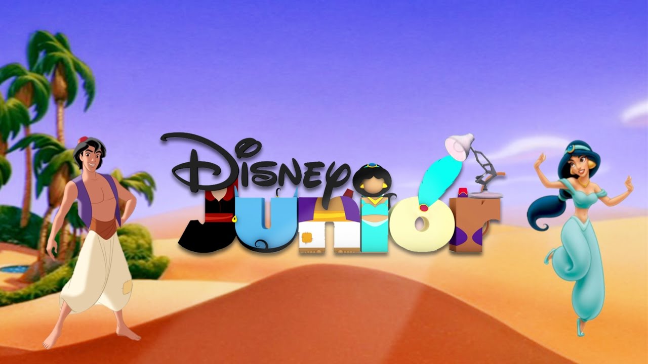 596-Disney Junior With Aladdin Spoof Pixar Lamp Luxo Jr ...