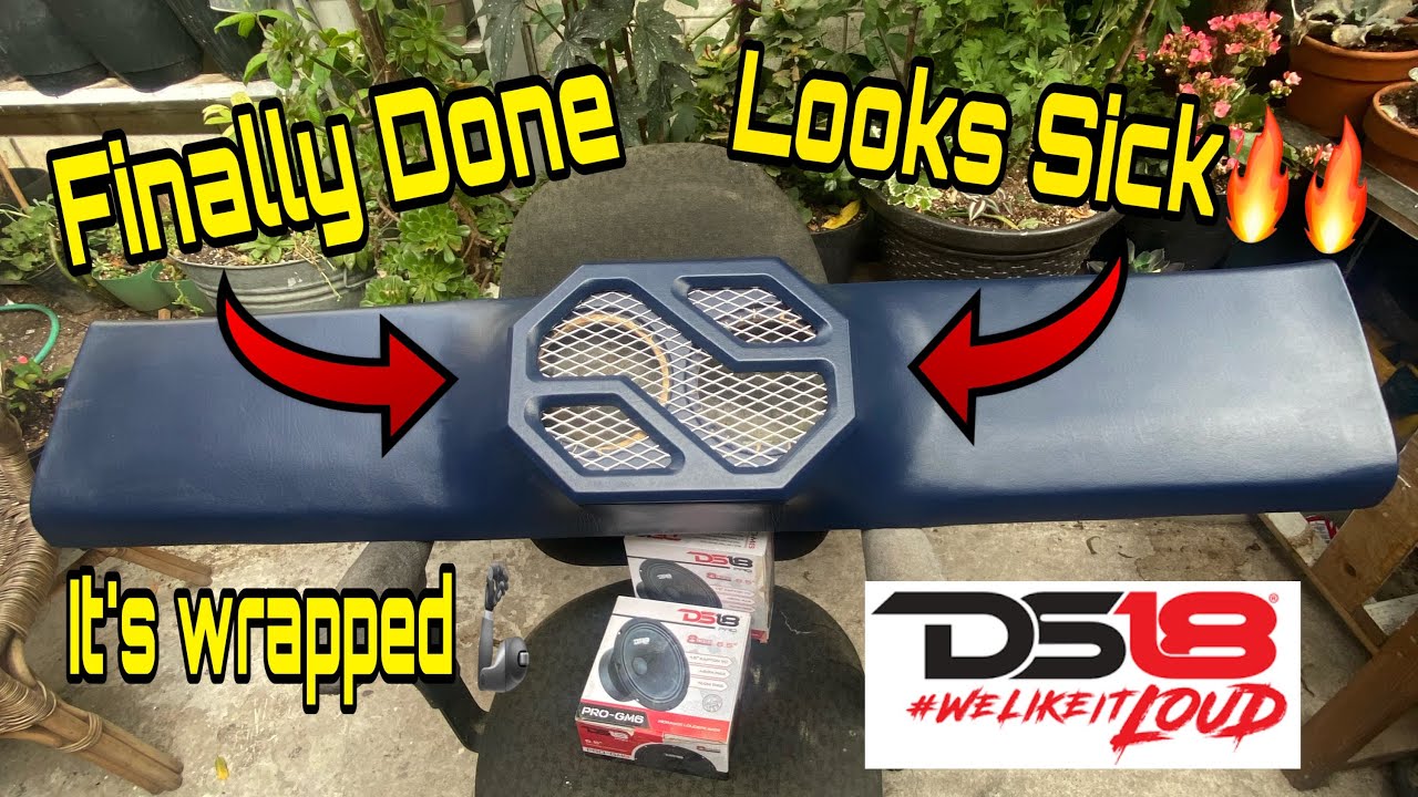 9906 Chevy Silverado Custom Titty panel wrapped ready for install