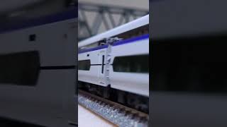 中編6 JR東日本 E353系 12両編成 あずさ、富士回遊＋かいじ n scale 走らせた JR EAST E257 “AZUSA, FUJI EXCURSION+KAIJI” ＃Shorts