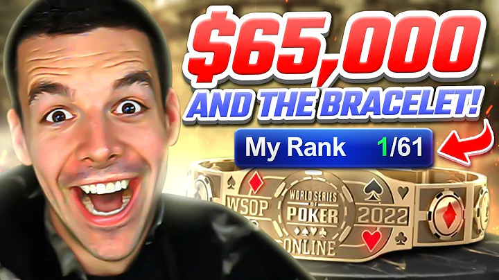 I'm CHIP-LEADING This $2,500 WSOP Event! - LIMIT H...