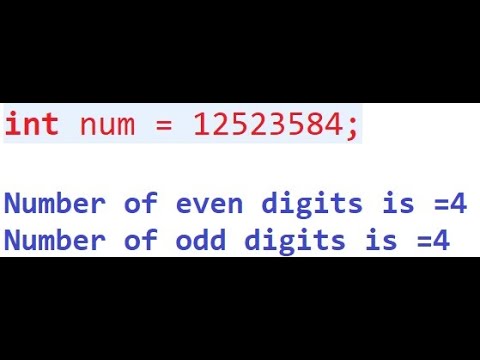 Count Even and