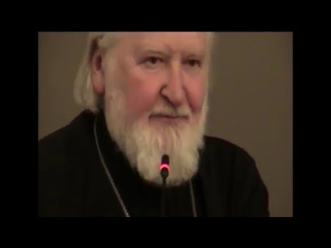 прот.  Владимир Воробьев, венчание соединяет супругов навечно, ПСТГУ, 2016
