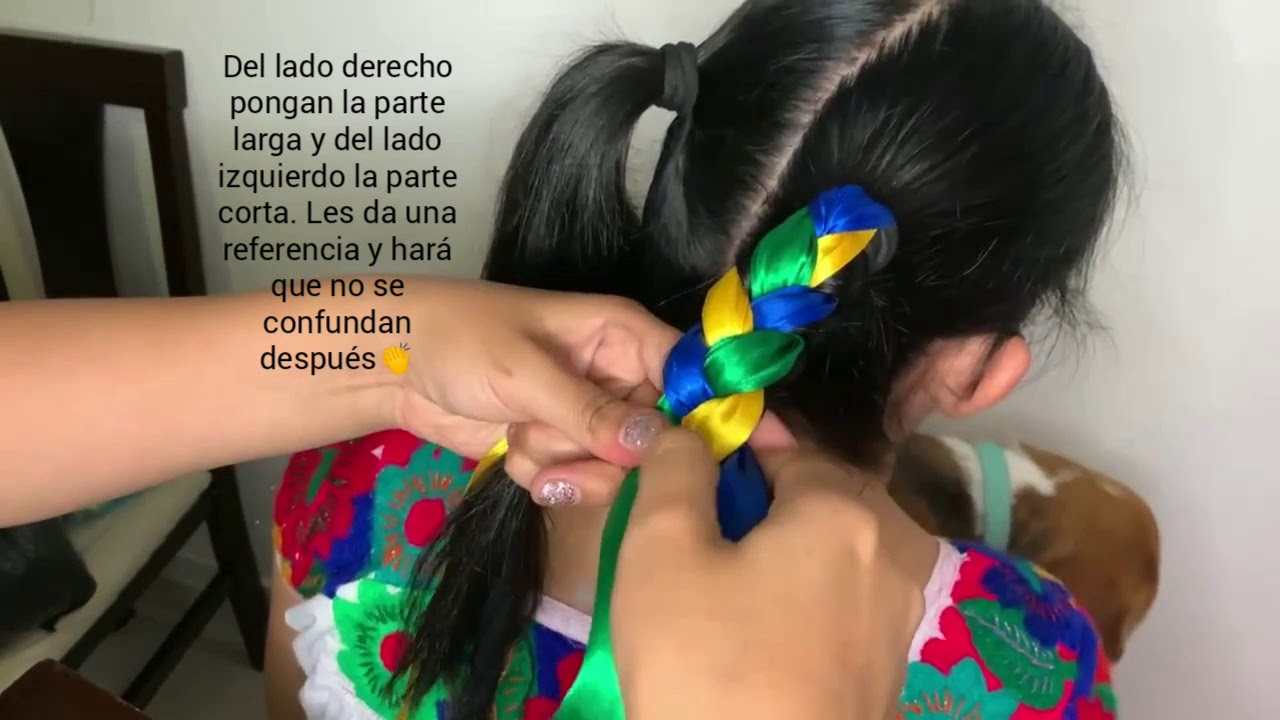 5 peinados con trenzas fáciles para festejar el Grito de independencia