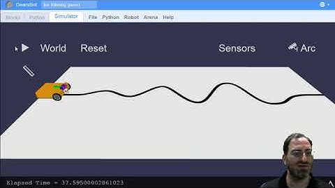 Line Following in GearsBot - 5. Three-state Algorithm