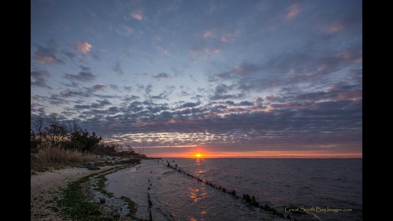 Great South Bay Sunrise Time Lapse 11-20-14