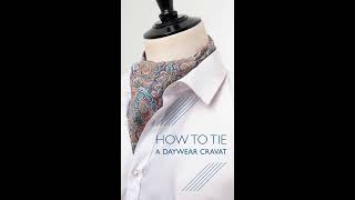 How To Tie A Daywear Cravat screenshot 3