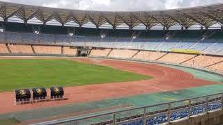 Mwonekano wa uwanja wa mkapa baada ya mboresho kufikia asilimia 95 Mwonekano wa uwanja wa mkapa baada ya mboresho kufikia asilimia 95
