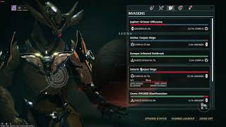 Warframe invasion scrolling bug