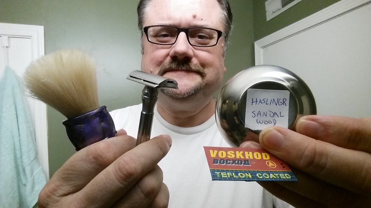 Just a Shave: Blackland Dart - Voshkod - Haslinger Sandalwood - WD Boar