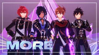 【MMD Genshin Impact】K/DA -MORE (DCKZ feat. someone )