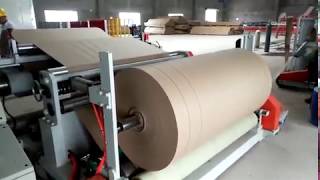 Digital control paper slitting machine,  paper roll cutting machine easy to operate when work