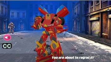 School Bus Robot Car Game 3d Tutorial