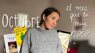Lo poco que leí en octubre / aka el wrap up