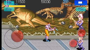 Captain Commando Stage 2 Museum - Mack The Knife Mummy Commando Character - Capcom Arcade Game 1991