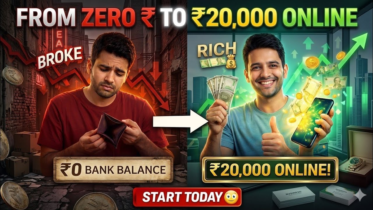 How to Earn Money Online with Zero Investment (Beginner Guide 💰) - YouTube