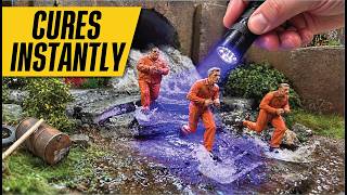 Realistic Miniature Water Without the 24 Hour Wait