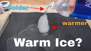 SuperCooled Water Heats Up to Make Ice? DIY SuperCooled Water Tricks