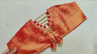 sleeves design cutting and stitching full video #blouse #bajudesign #astin