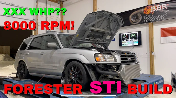 Sending our STOCK MOTOR Forester to the MOON!