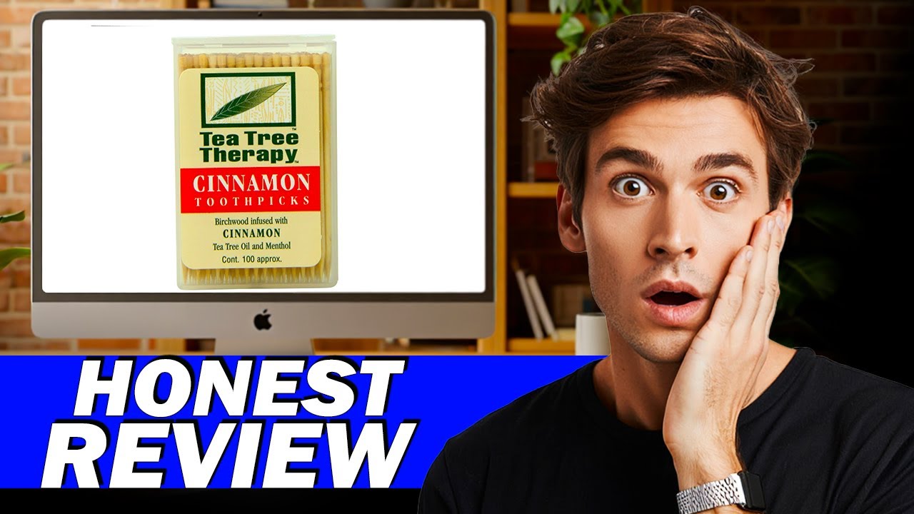 Обзор зубочисток Tea Tree Therapy с корицей (100 шт.) – Свежее дыхание и натуральный уход за поло...