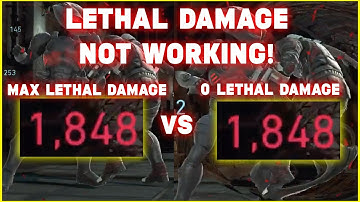 Lethal Damage On Artifacts NOT WORKING ! Spread The Word! Injustice 2 Mobile